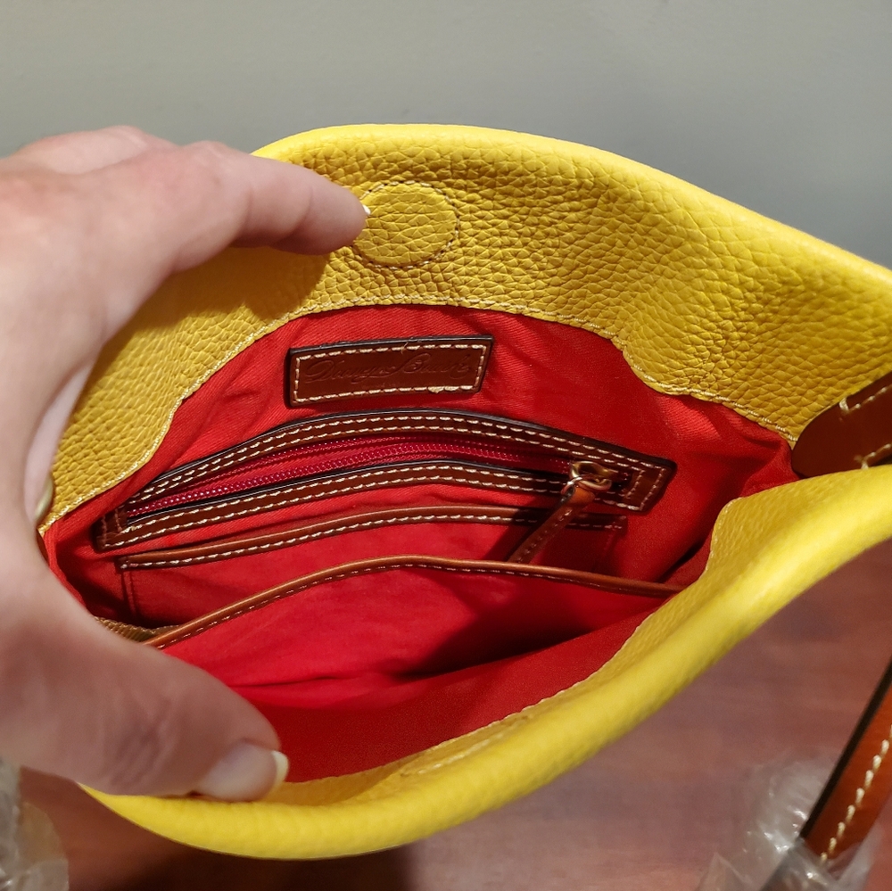 Dooney & Bourke Yellow Crossbody Bag - Picture 4 of 8
